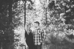 Kelowna photographer smilng with her husband