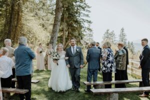 Barn Up The Hill Wedding