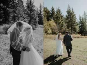 Barn Up The Hill Wedding