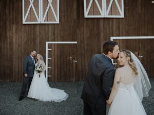 Barn Up The Hill Wedding